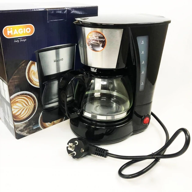Капельная кофеварка MAGIO MG-964 / 650W - Фото 9 Капельная кофеварка MAGIO MG-964 / 650W - изображение 9