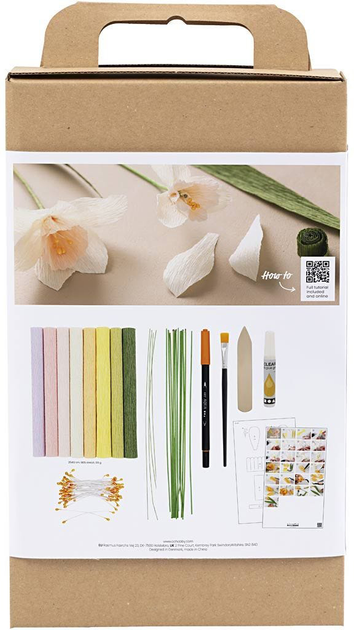 Zestaw do tworzenia kwiatów Creativ Company Crepe Paper (5712854613989) - obraz 2