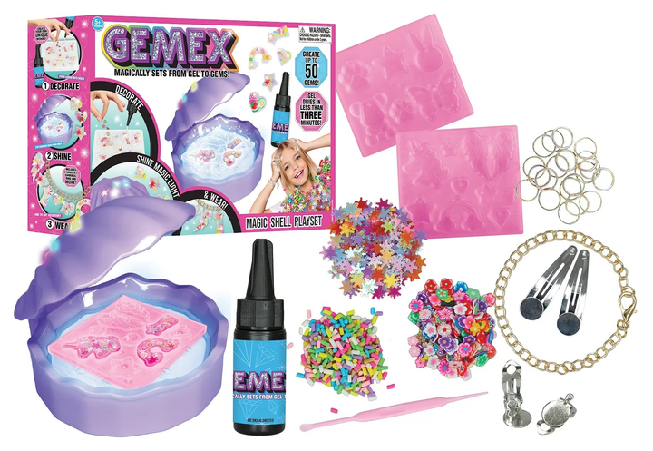 Набір для творчості Rarewaves Gemex Magic Shell Set Multi (9328936088987) - зображення 2