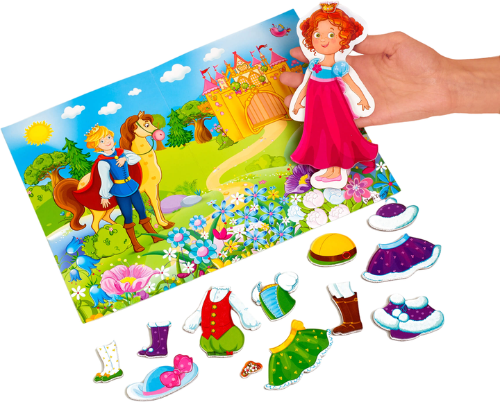 Магнитная игра Vladi Toys Принцесса (VT3204-26) - Фото 2 Магнитная игра Vladi Toys Принцесса (VT3204-26) - изображение 2