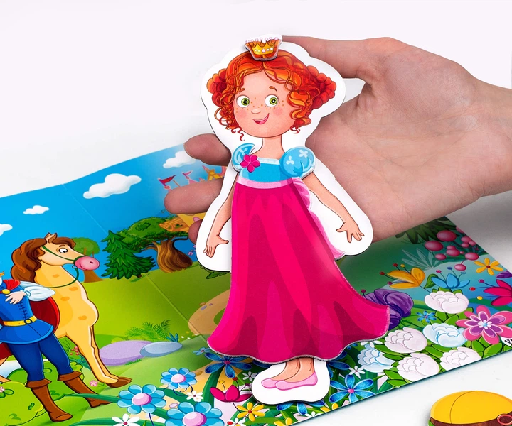 Магнитная игра Vladi Toys Принцесса (VT3204-26) - Фото 8 Магнитная игра Vladi Toys Принцесса (VT3204-26) - изображение 8