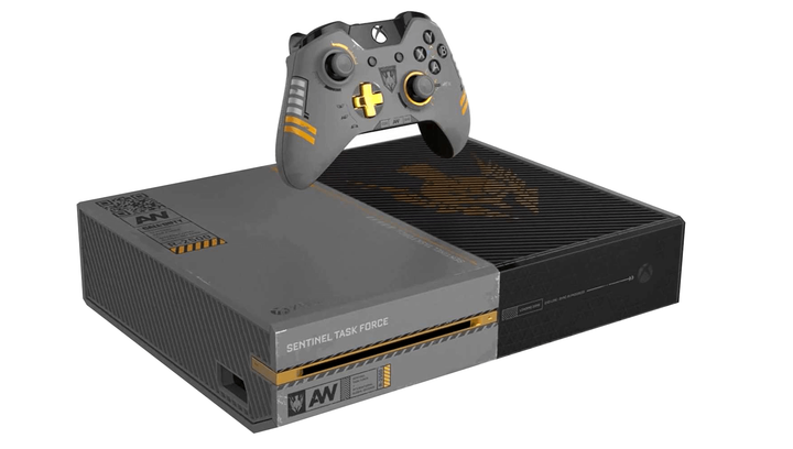 Консоль Microsoft Xbox One Call Of Duty: Advanced Limited Edition 1TB Black Grey Б/У - Фото 3 Консоль Microsoft Xbox One Call Of Duty: Advanced Limited Edition 1TB Black Grey Б/У - зображення 3