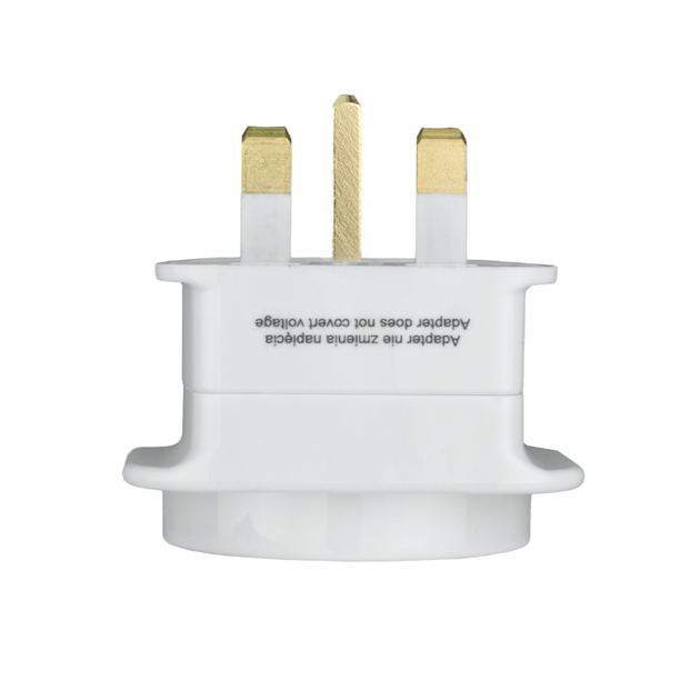Adapter podróżny DPM do gniazda typu G PF01GB-W biały (5906881219874) - obraz 4