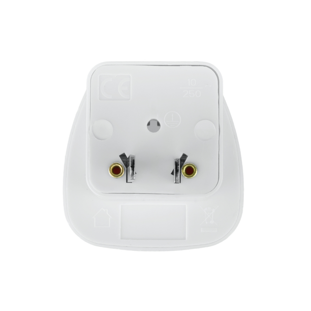 Adapter podróżny DPM do gniazda typu A PF01US-W biały (5906881219850) - obraz 5