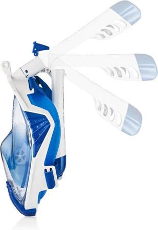 Полнолицевая маска Aqua Speed DRIFT 7086 белый, синий Уни S/M 249-51 - изображение 2