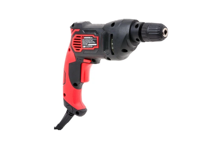 Дрель Intertool 500 Вт безударная электрическая дрель для сверления дерева и металла быстро зажимная (DR-P_33IT) - изображение 4