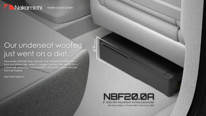 Активний сабвуфер Nakamichi NBF25.0A - зображення 4