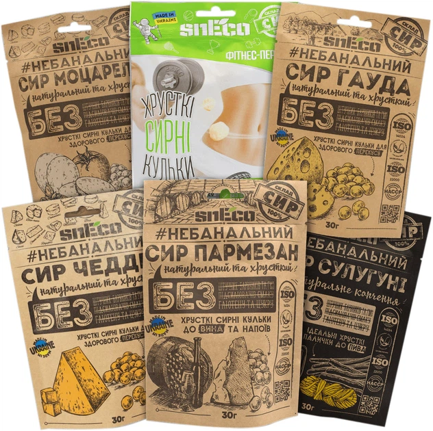Сыр сушеный snEco Optimal 6 шт (4823095009910) - Фото 1 Сыр сушеный snEco Optimal 6 шт (4823095009910) - изображение 1