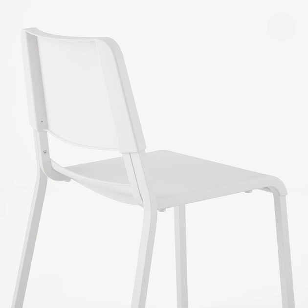 Стілець IKEA ТЕОДОРЕС, білий, 903.509.37 - зображення 8