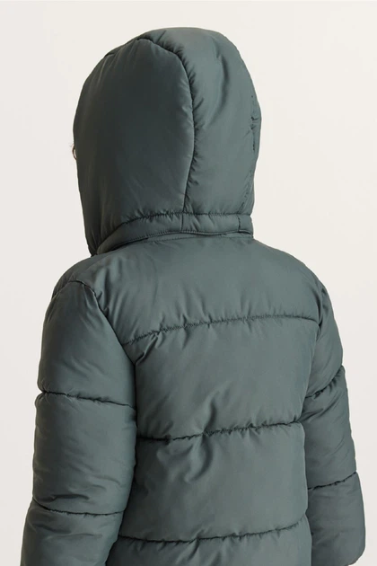 Куртка зелена шалфей H&M 110-116см (400094823) - Фото 5 Куртка зелена шалфей H&M 110-116см (400094823) - зображення 5