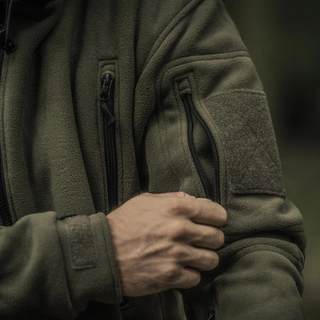 Куртка флисовая Helikon-Tex Patriot Double Fleece XXL Olive - изображение 6