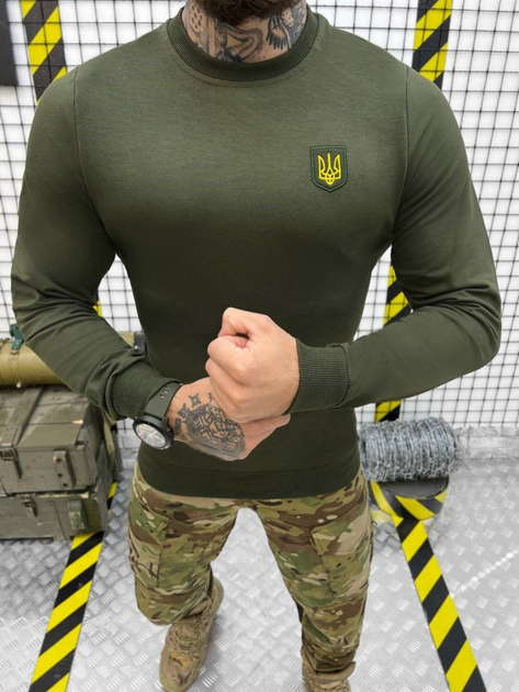 Жіночий лонгслів ukraine shield ор XXL - зображення 1
