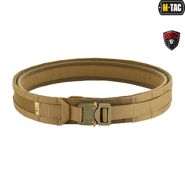 M-Tac ремінь Range Belt Cobra Buckle Coyote 3XL - зображення 1