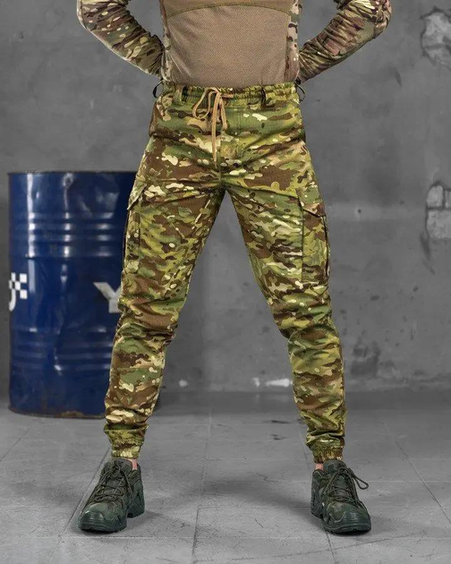 Тактические мужские штаны весна/лето рип-стоп KS Military 2XL мультикам (83956) - изображение 1