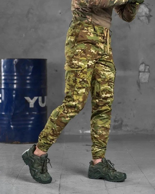 Тактичні чоловічі штани весна/літо ріп-стоп KS Military 3XL мультикам (83956) - зображення 2