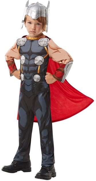 Карнавальний костюм Rubies Marvel Тор 3-4 роки 104 см (0883028284214) - зображення 1