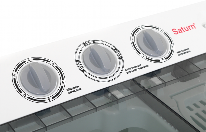 Пральна машина напівавтомат Saturn ST-WM0623 Gray - зображення 6