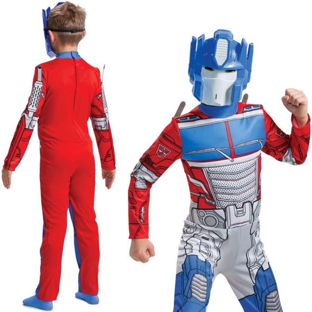 Карнавальний костюм Jakks Disguise Transformers Оптімус Прайм 7-8 років 128 см (0192995021068) - зображення 2