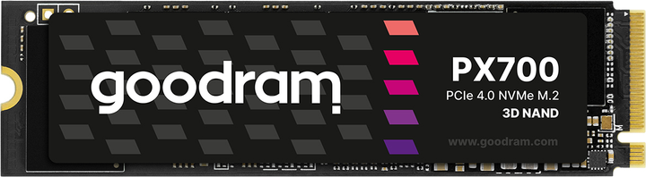 Dysk SSD Goodram PX700 2TB M.2 2280 PCIe 4.0 x4 NVMe 3D NAND (SSDPR-PX700-02T-80) - obraz 1
