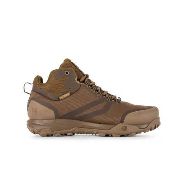 Тактичні чоловічі черевики "5.11 TACTICAL A/T MID WATERPROOF BOOT" Dark Coyote 8.5 US/EU 42 - зображення 1