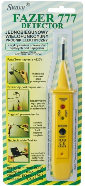 Próbnik elektryczny Sunco Fazer 777 - obraz 4