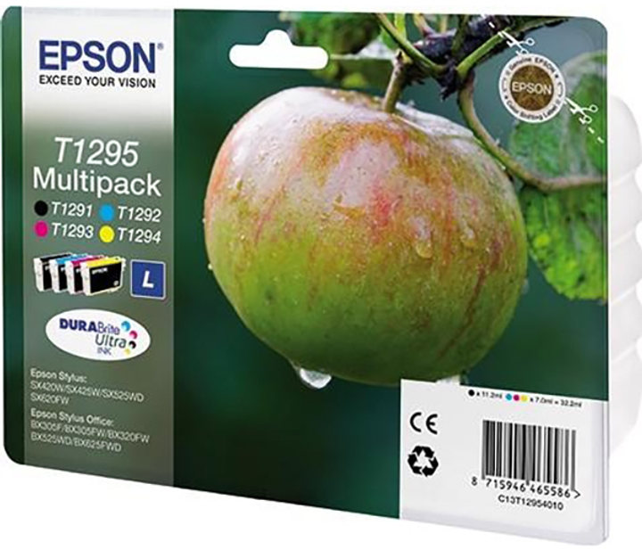 Zestaw tuszy Epson T1295 DURABrite Ultra Ink Multipack 4-colours (C13T12954010) - obraz 1