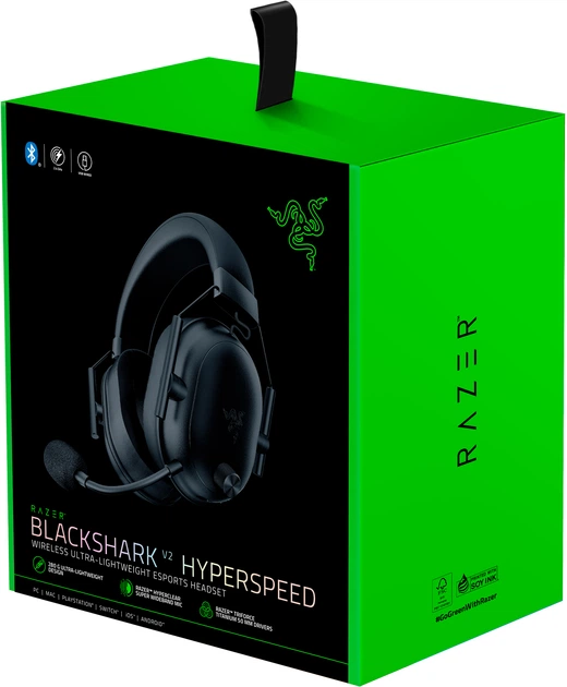 Наушники Razer Blackshark V2 HyperSpeed Wireless Black (RZ04