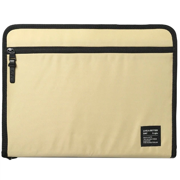 Чехол Ringke Smart Zip Pouch для iPad Pro 12.9 2021 | 2020 | 2018 Beige (8809818842145) - Фото 2 Чехол Ringke Smart Zip Pouch для iPad Pro 12.9 2021 | 2020 | 2018 Beige (8809818842145) - изображение 2
