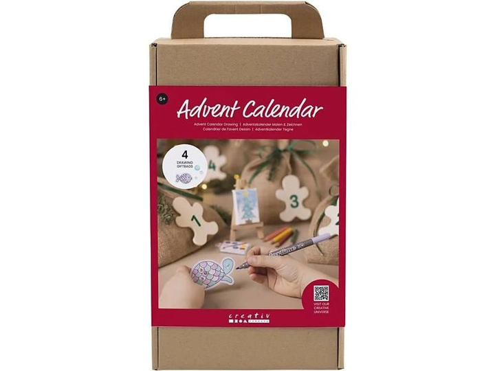 Zestaw kreatywny Creativ Company Advent Calendar Drawing (5712854645393) - obraz 1