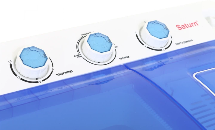Пральна машина напівавтомат Saturn ST-WM0626 Blue - зображення 6