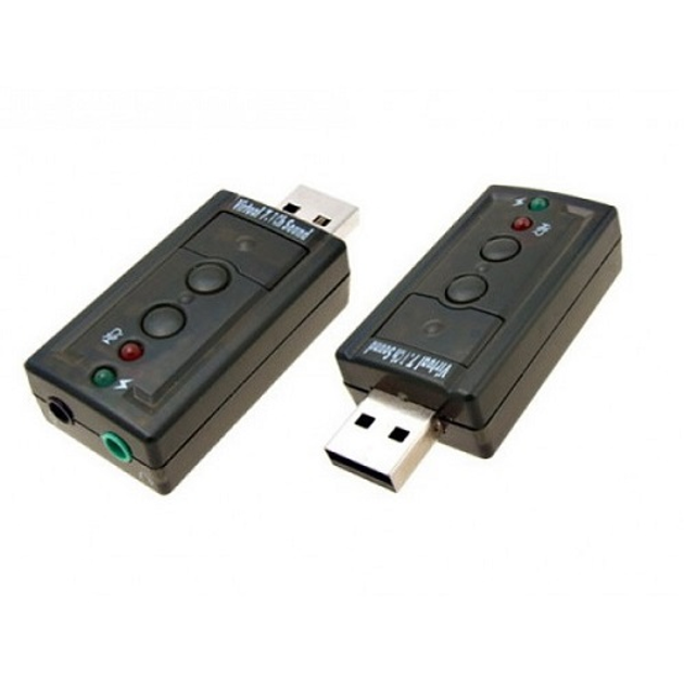 Звуковая плата Kingda B00650 USB Virtual 7.1 Channel RTL - изображение 2