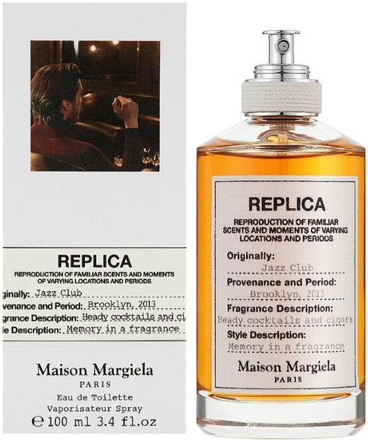 Woda toaletowa unisex Maison Margiela Replica Jazz Club EDT U 100 ml (3605521932105) - obraz 1