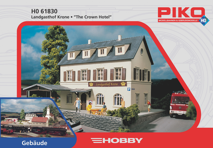Збірна модель Piko Hotel H0 (4015615618300) - зображення 1