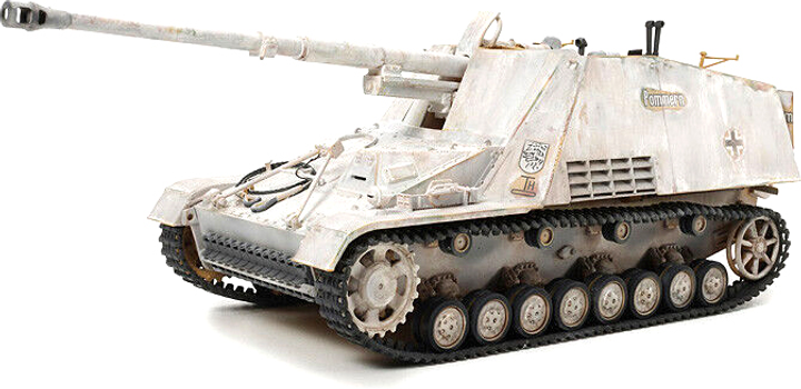 Model do składania Tamiya Nashorn Pak43/1 auf Geschützwagen III/IV 1:35 (4950344353354) - obraz 2