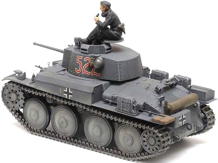 Збірна модель Tamiya Pz.Kpfw.38(t) Ausf. E/F 1:35 (4950344353699) - зображення 3