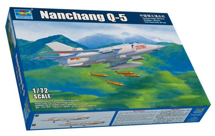 Model do składania Trumpeter Nanchang Q-5 1:72 (9580208016863) - obraz 2