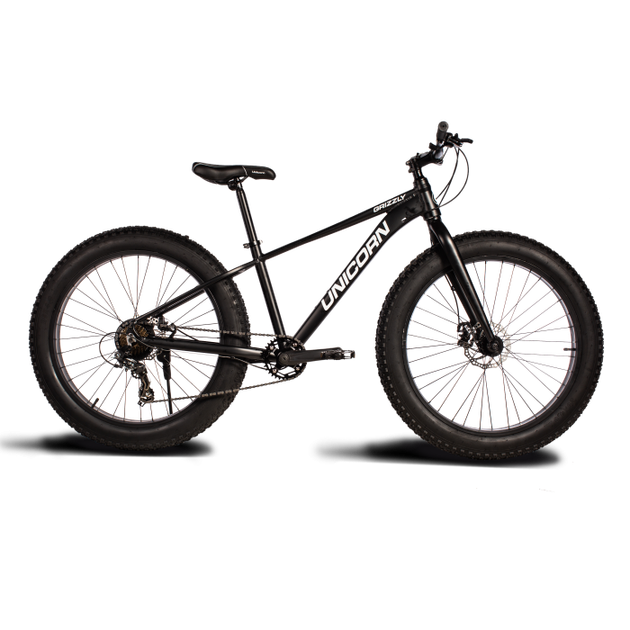 Велосипед FatBike Фет байк Grizzly Unikorn 26 Колесо 17 Рама Черный - Фото 1 Велосипед FatBike Фет байк Grizzly Unikorn 26 Колесо 17 Рама Черный - изображение 1