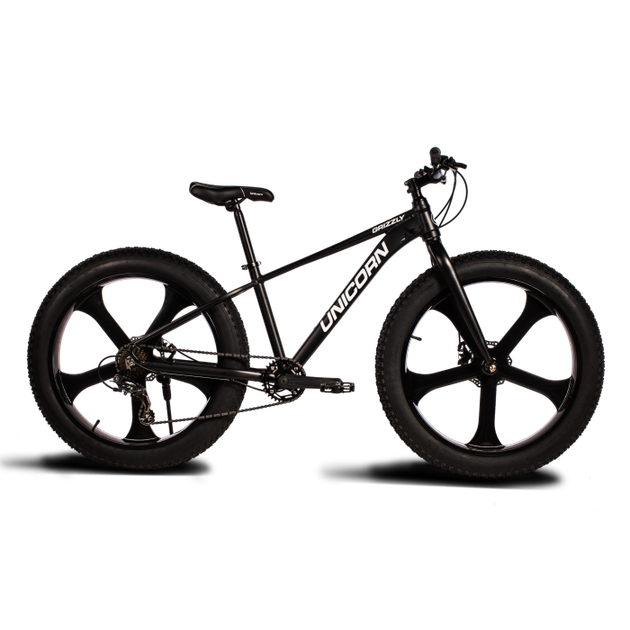 Велосипед FatBike Фет байк Grizzly Unikorn литые диски 26 Колесо 17 ...