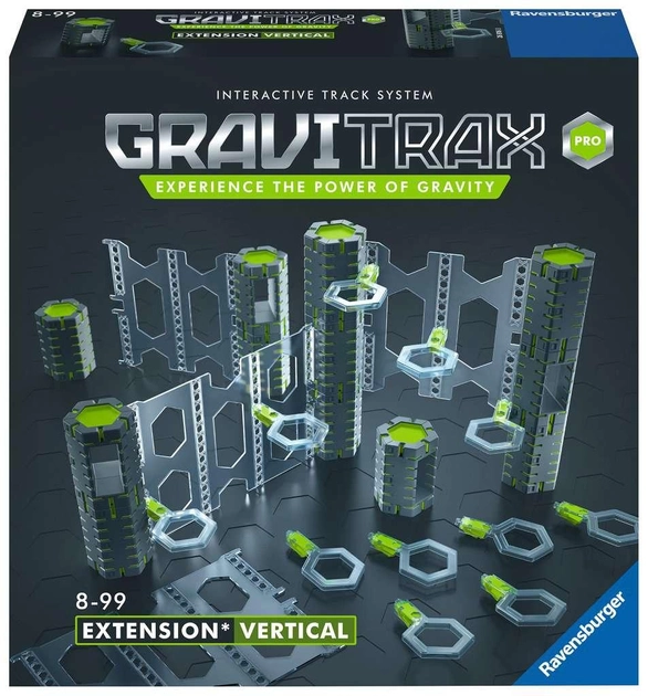 Klocki konstrukcyjne Ravensburger GraviTrax Pro Vertical Expansion 33 elementów (4005556224272) - obraz 1