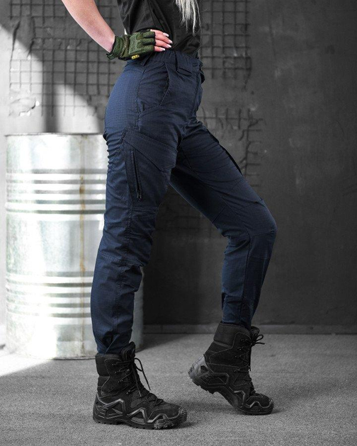 Женские тактические штаны синие 42 - изображение 1