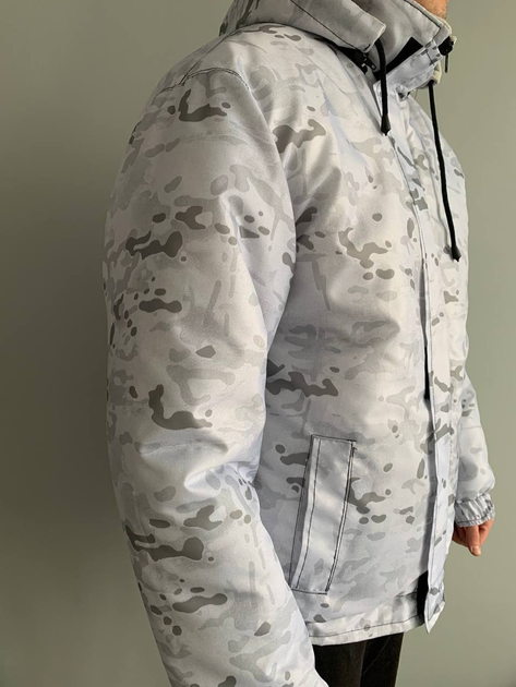 Куртка с капюшоном Белый L - изображение 2