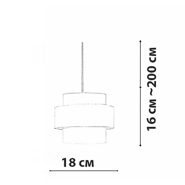 Підвісний світильник Friendlylight Lumino PD FL3074 - изображение 5