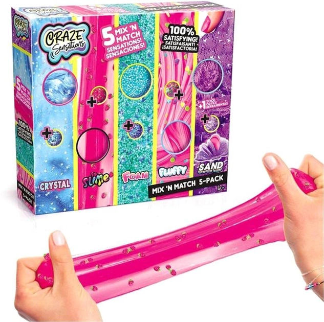 Zestaw kreatywny Canal Toys Mix & Match Slime Kit (3555801326004) - obraz 2