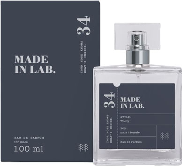Woda perfumowana męska Made In Lab 34 Men 100 ml (5902693164913) - obraz 1
