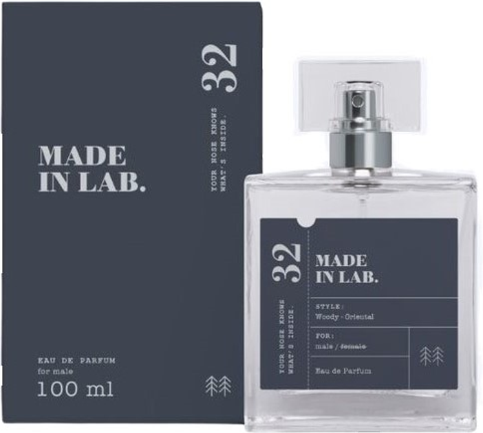 Парфумована вода для чоловіків Made In Lab 32 Men 100 мл (5902693164890) - зображення 1