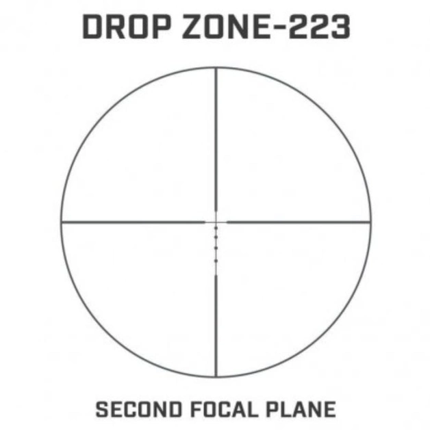 Оптичний приціл Bushnell AR Optics 1-4x24 DropZone-223 SFP - зображення 2