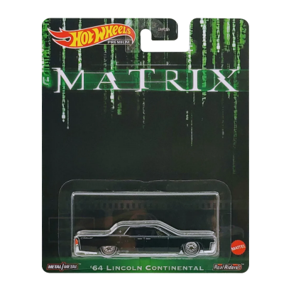 Машинка Premium Hot Wheels The Matrix '64 Lincoln Continental 2022