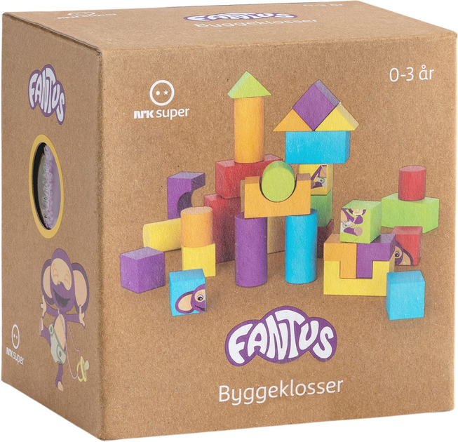 Конструктор Fantus Building Blocks 30 деталей (7027260020626) - зображення 1