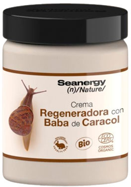 Крем для обличчя Seanergy Nature-Vegan Baba De Caracol Crema Hidratante 300 мл (8436576640456) - зображення 1