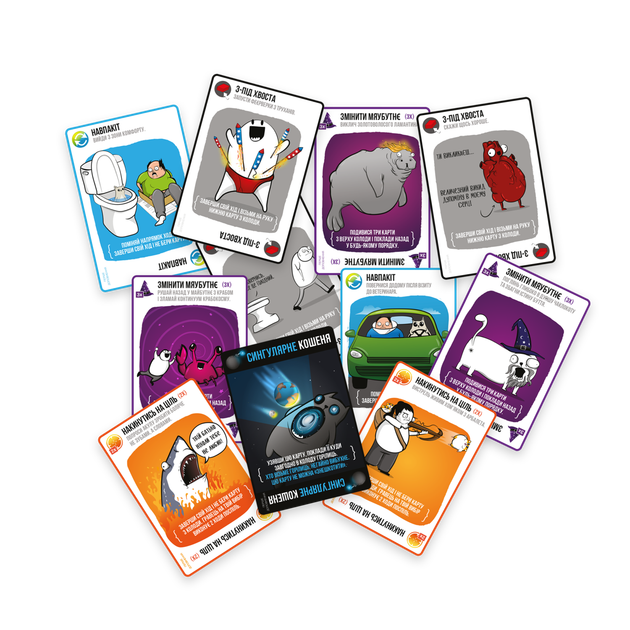 Настольная игра Rozum Взрывные котята: Сингулярные котята (Imploding Kittens) (R043UA) - изображение 5